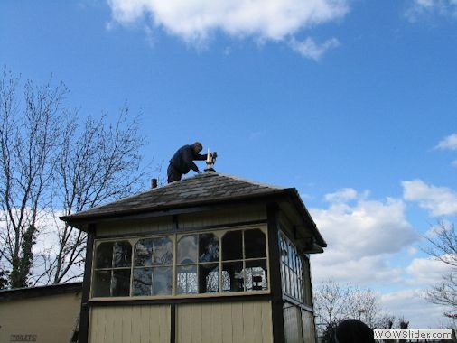 Signal Box Finial replacement 2